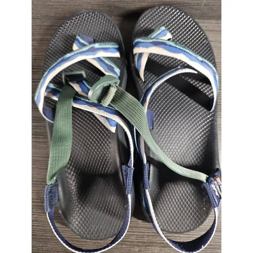 CHACO MEN'S Z/CLOUD 2 CUSHIONED SANDAL LANDSCAPE 11 US Multicolor Strappy USA